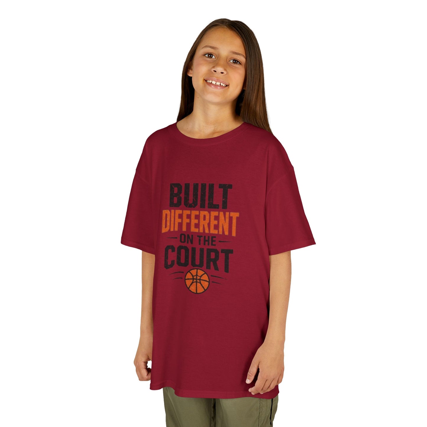 Kids "Built Different on the Court" Tee