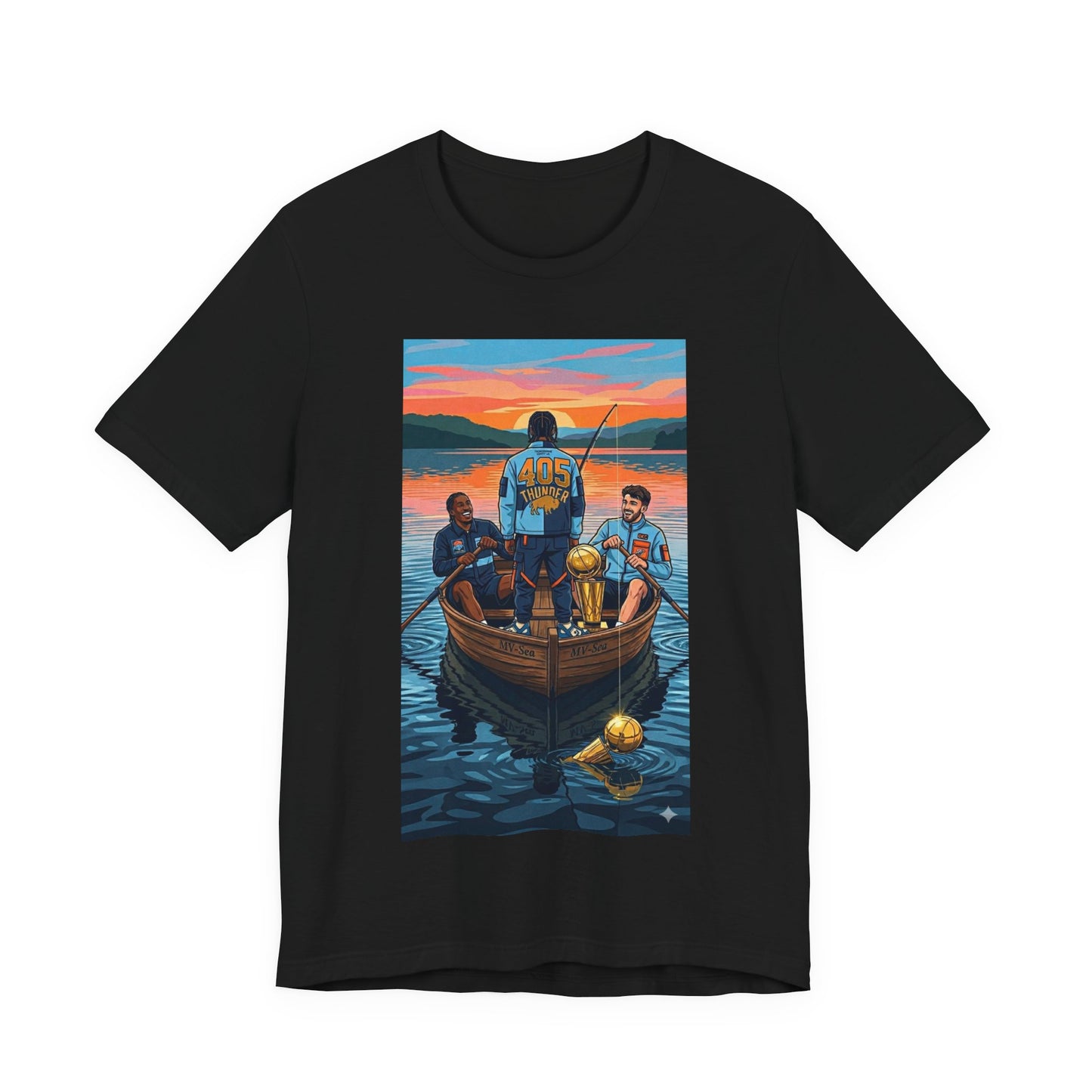 'MVP Fishing At Sunset' Tee