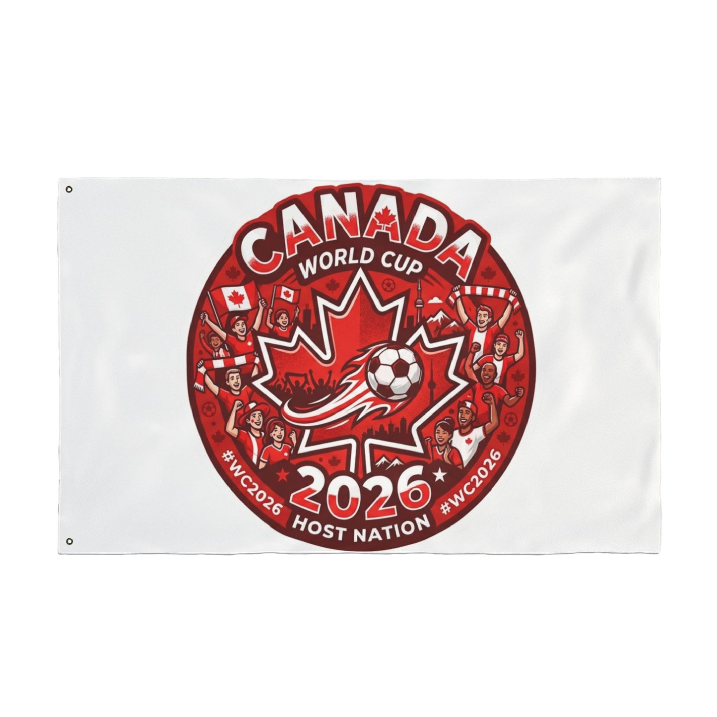 Canada 2026 World Cup Flag