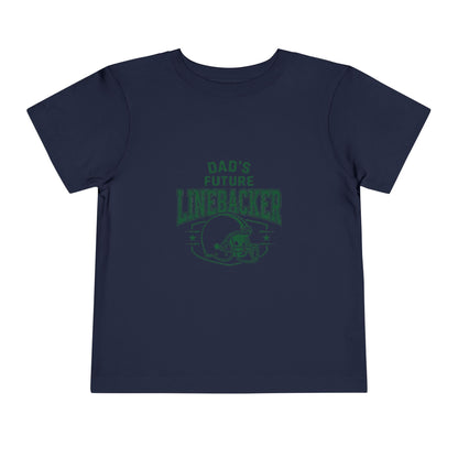 "Dad's Future Linebacker" Toddler Tee