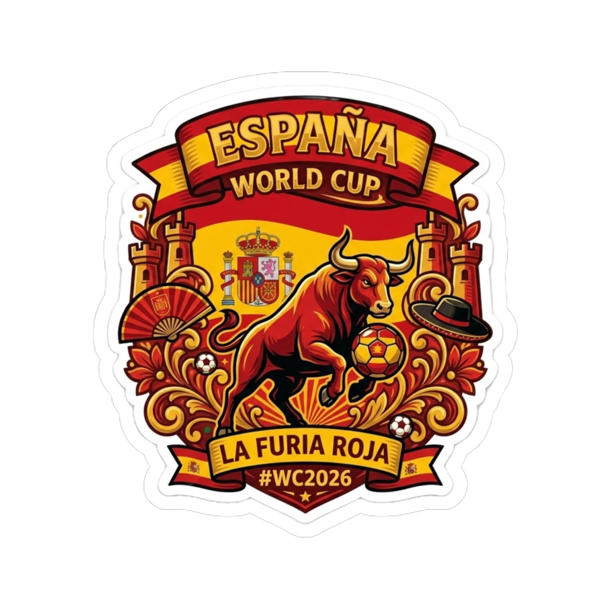 España World Cup Sticker