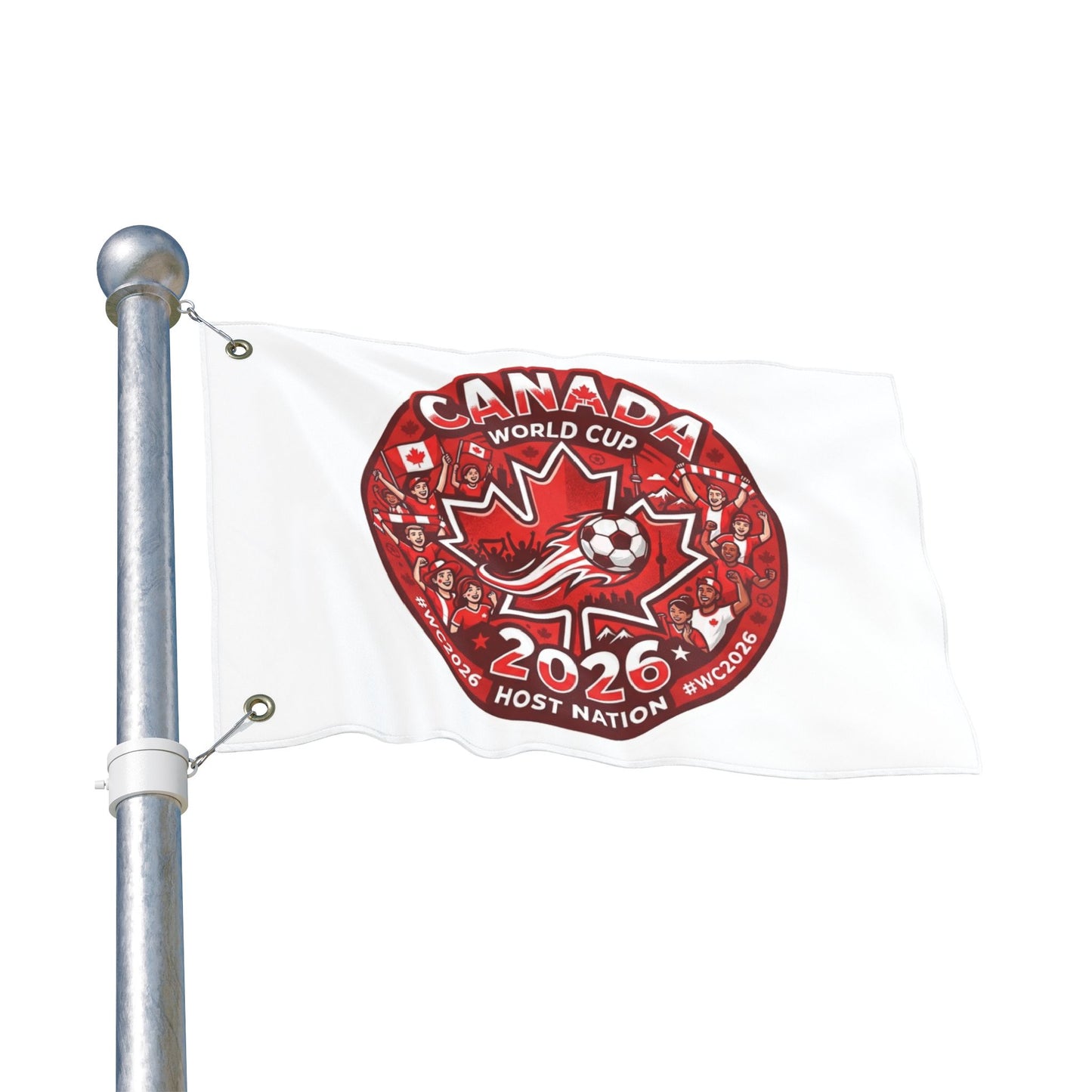 Canada 2026 World Cup Flag
