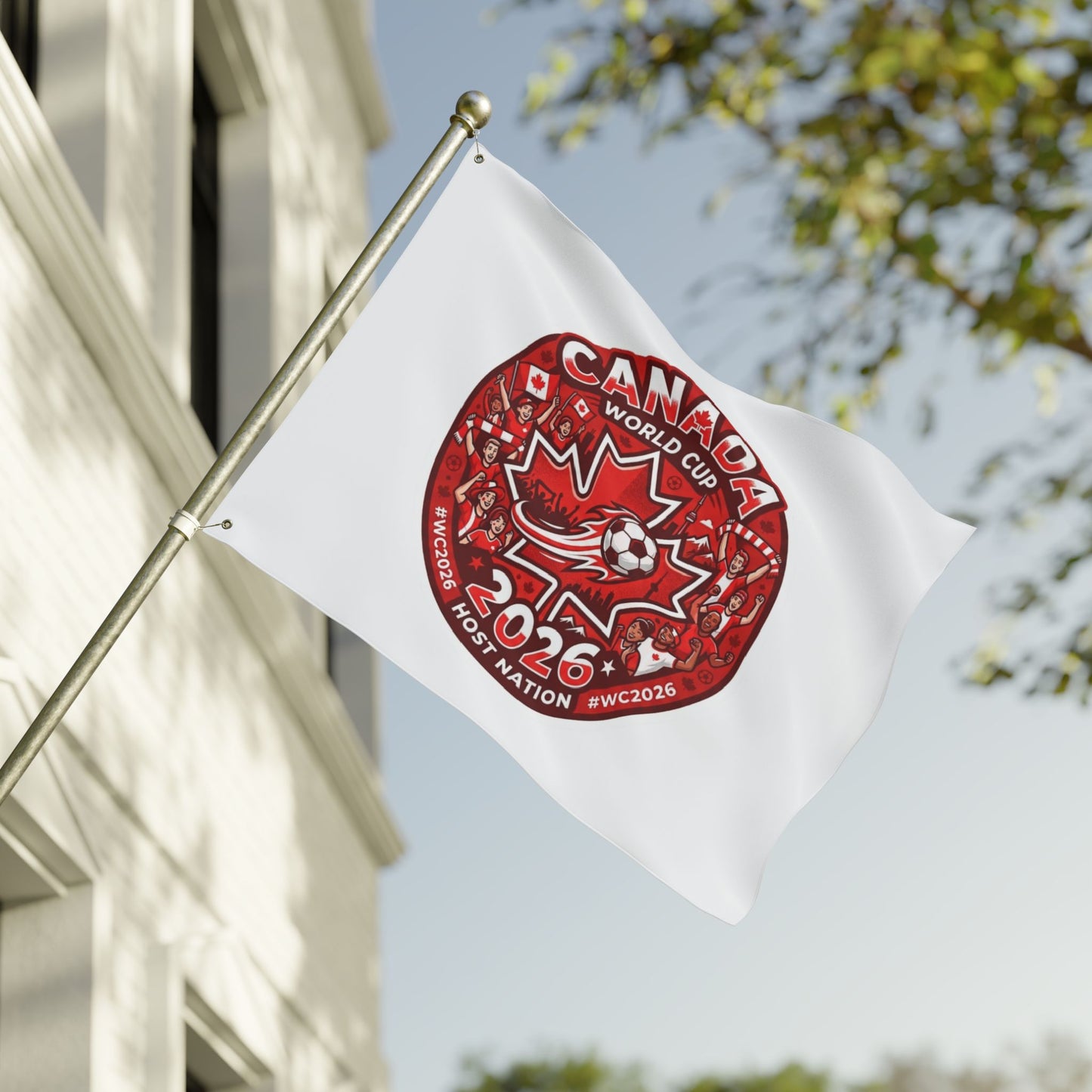 Canada 2026 World Cup Flag
