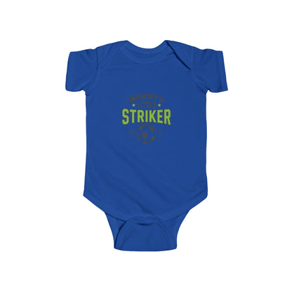 Infant Bodysuit - "Mommy's Little Striker" Soccer Baby Onesie