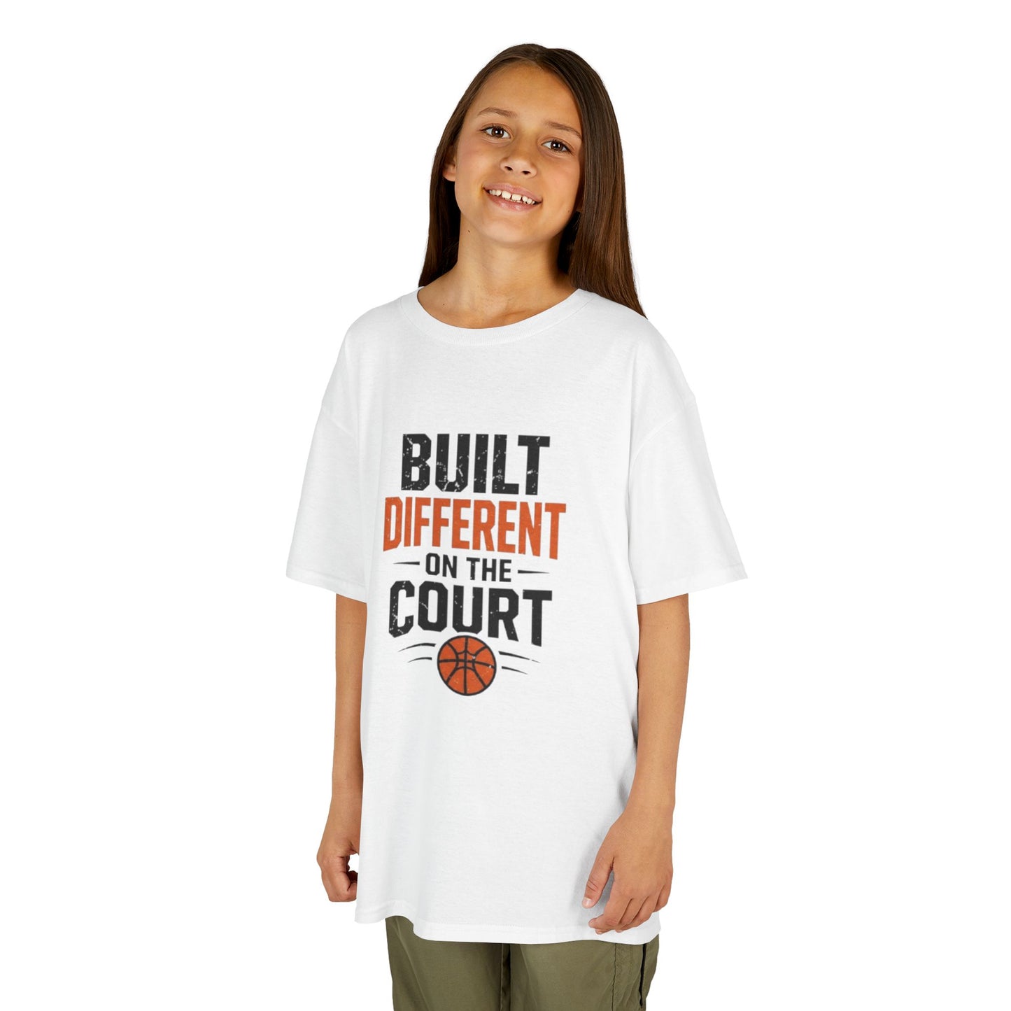 Kids "Built Different on the Court" Tee