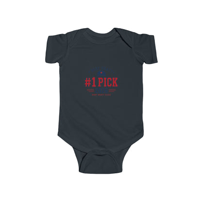 Baby #1 Pick 2026 Draft Day Onesie