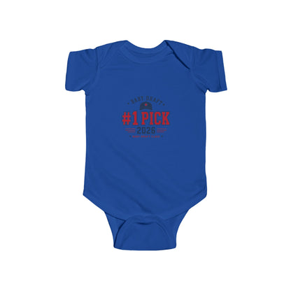 Baby #1 Pick 2026 Draft Day Onesie