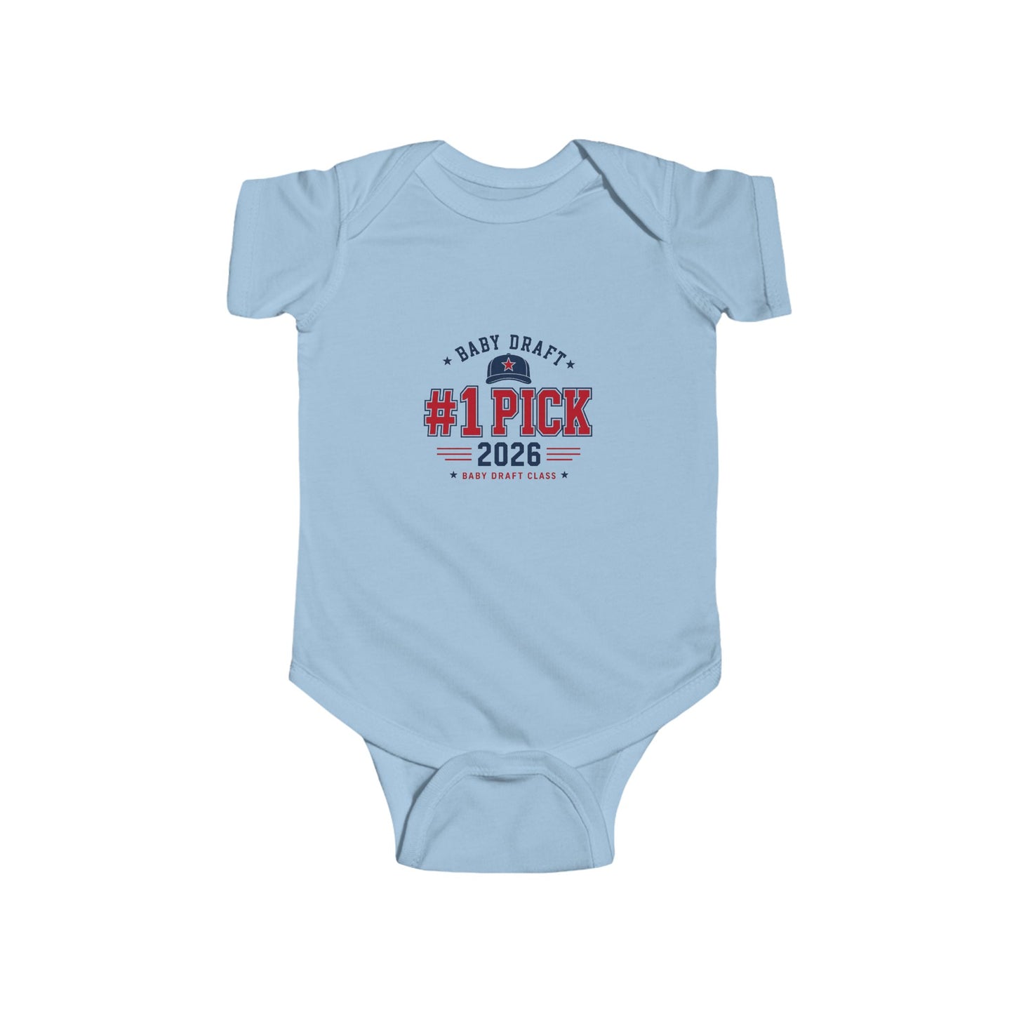 Baby #1 Pick 2026 Draft Day Onesie