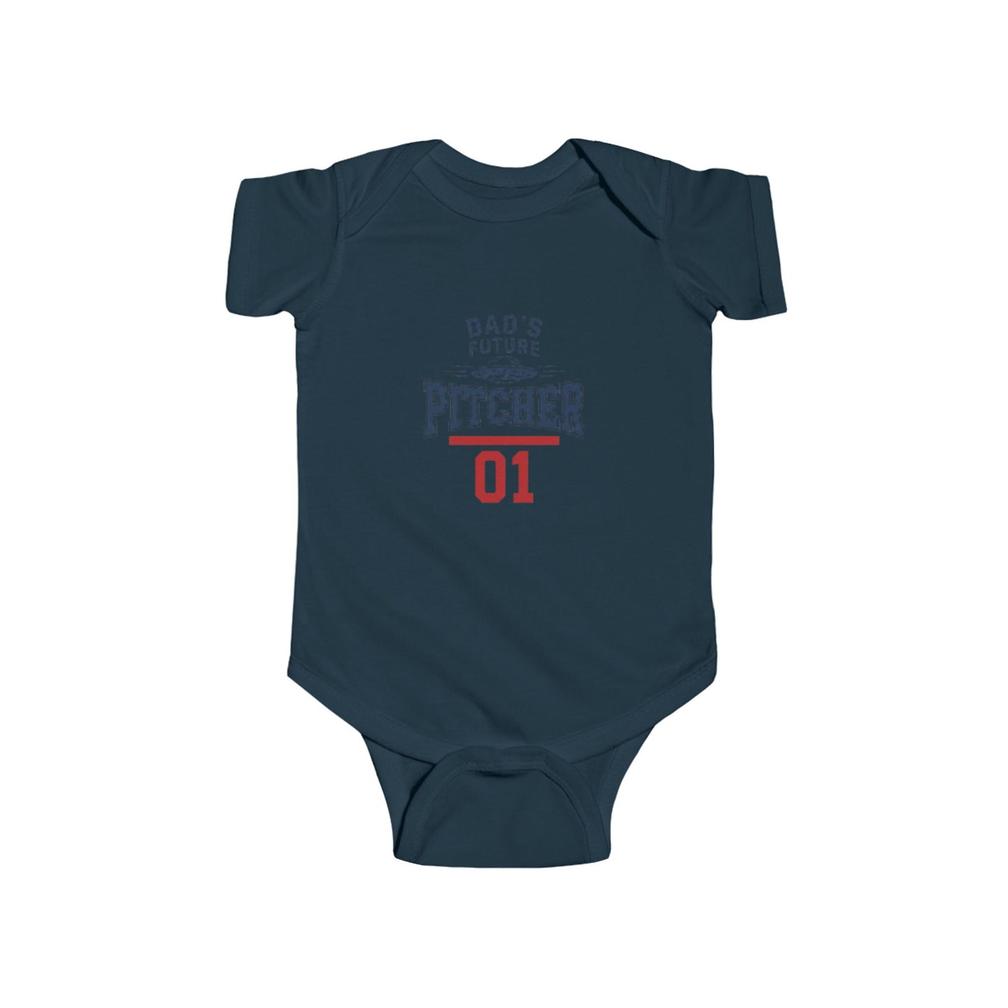 "Dad's Future Pitcher" Onesie