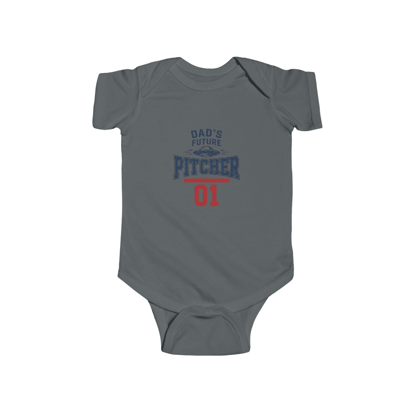"Dad's Future Pitcher" Onesie