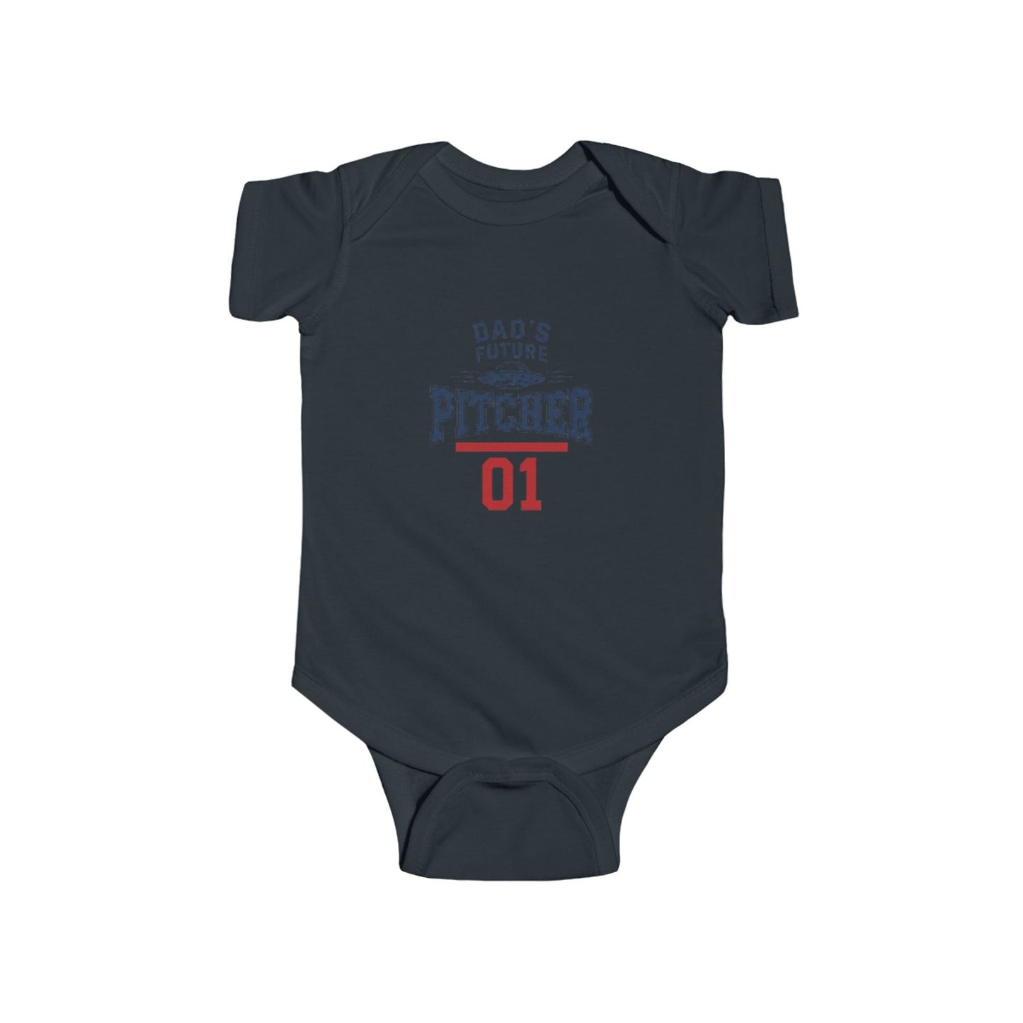 "Dad's Future Pitcher" Onesie