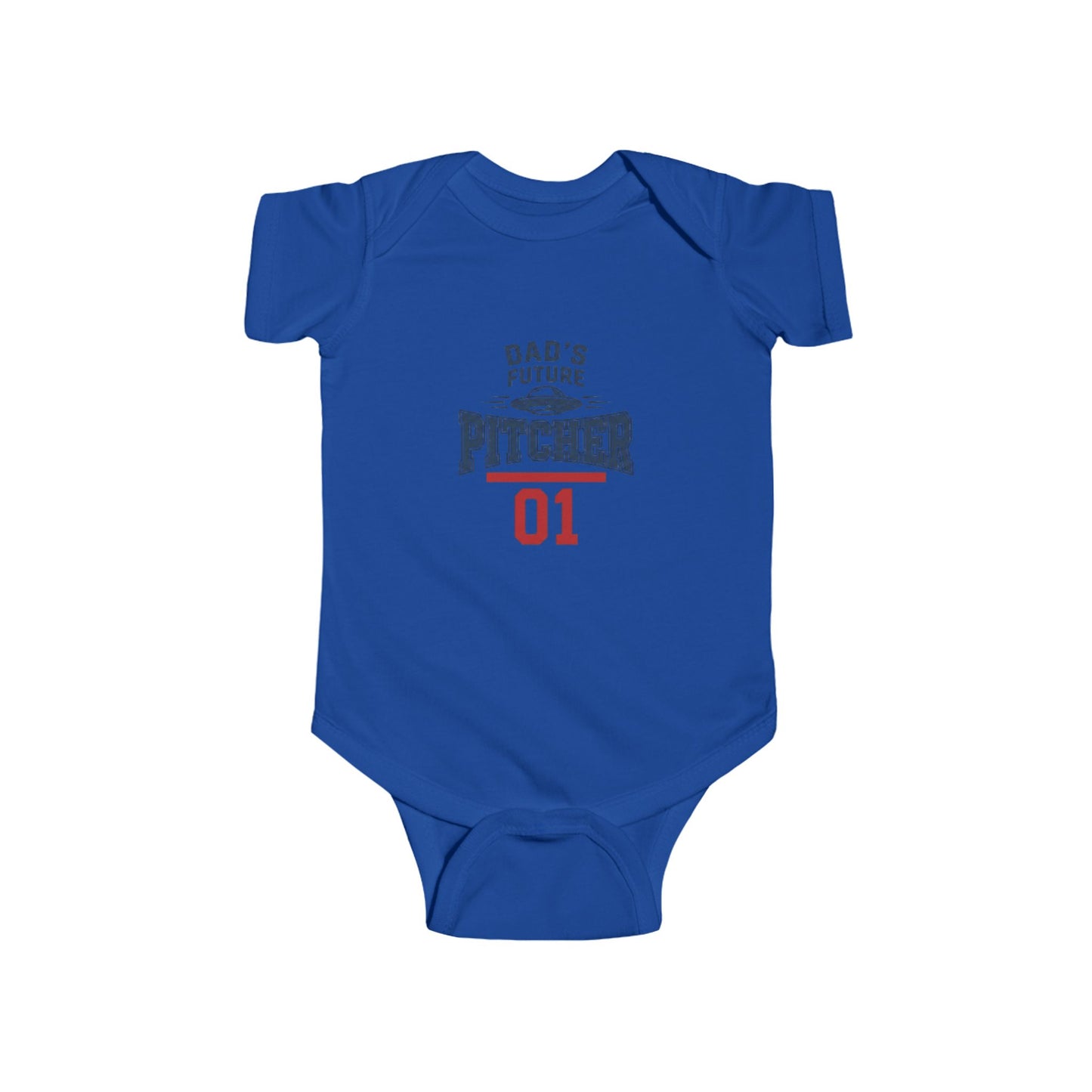 "Dad's Future Pitcher" Onesie