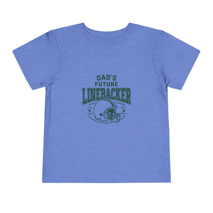 "Dad's Future Linebacker" Toddler Tee