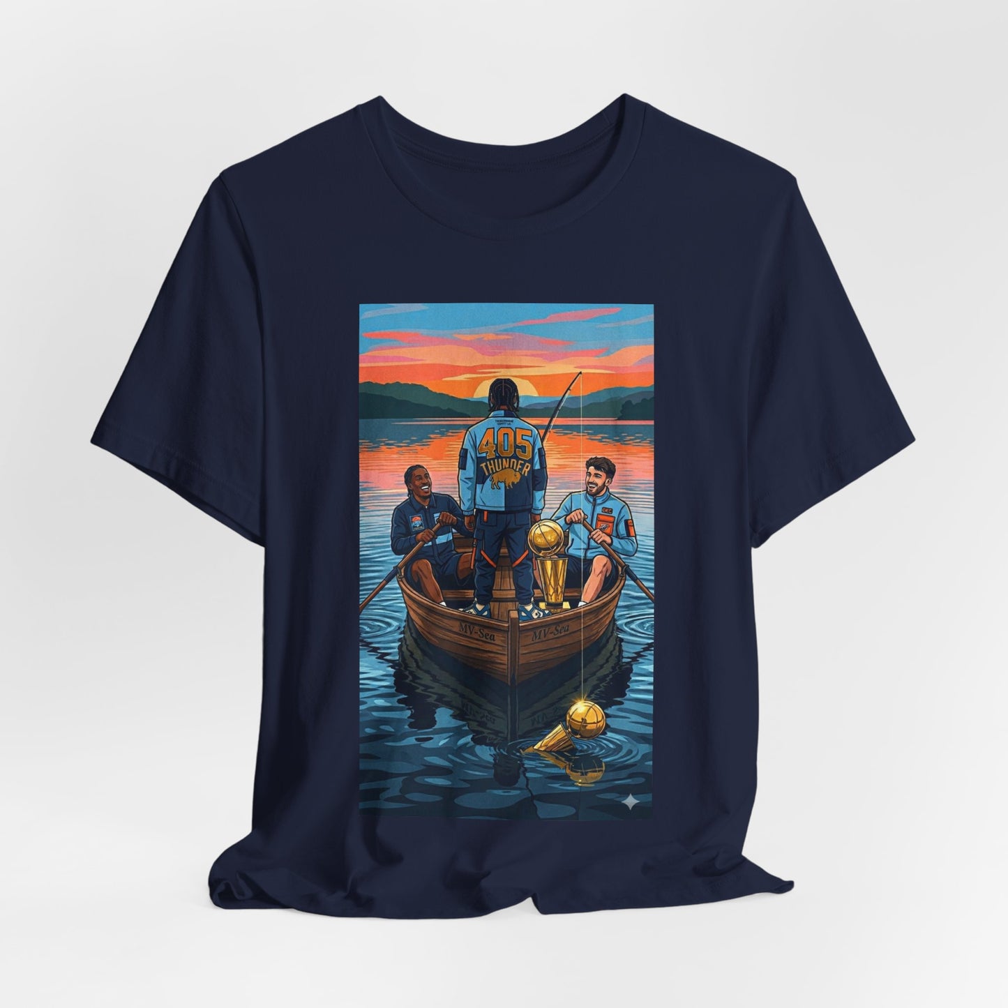 'MVP Fishing At Sunset' Tee