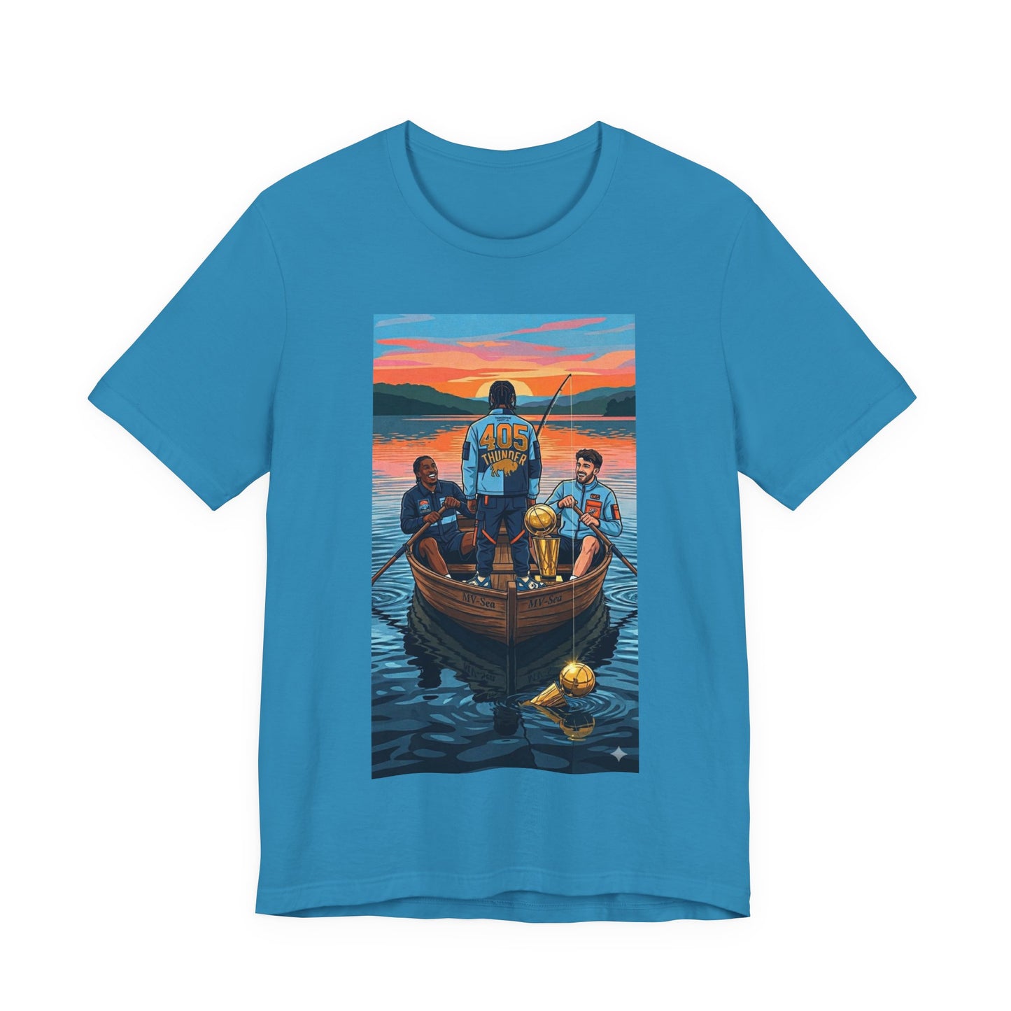 'MVP Fishing At Sunset' Tee