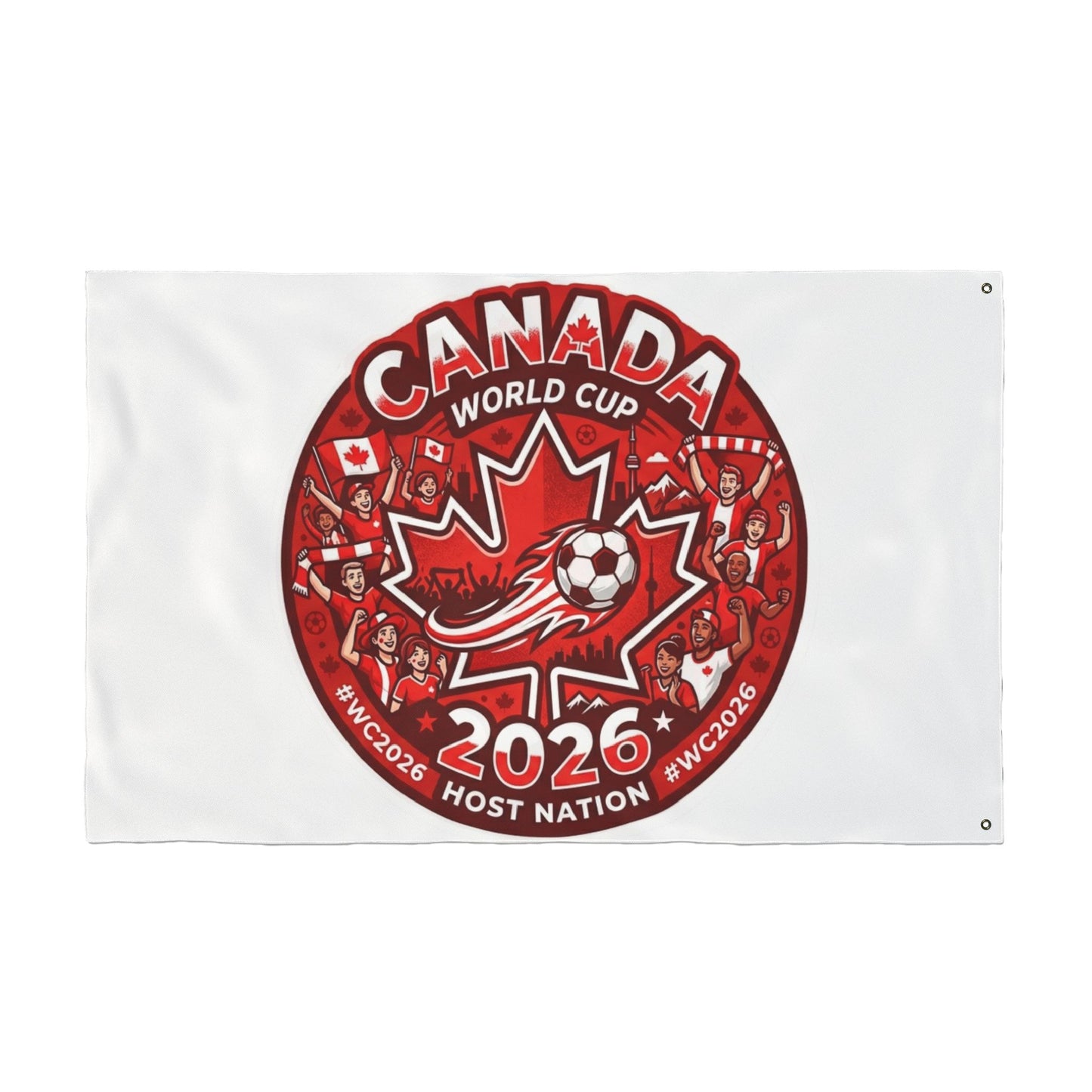 Canada 2026 World Cup Flag