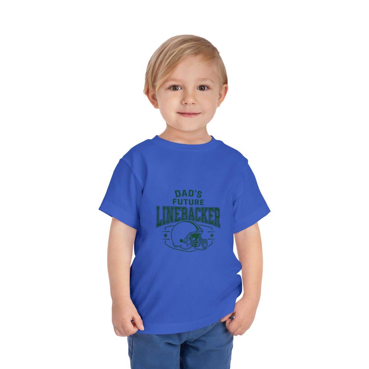 "Dad's Future Linebacker" Toddler Tee