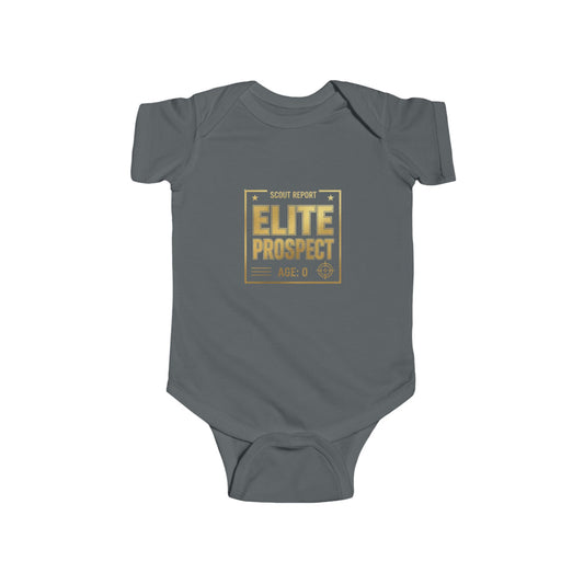 Elite Prospect Infant Bodysuit – 'Scout Report' Baby Onesie
