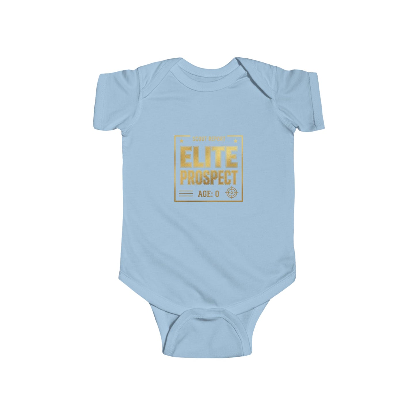 Elite Prospect Infant Bodysuit – 'Scout Report' Baby Onesie