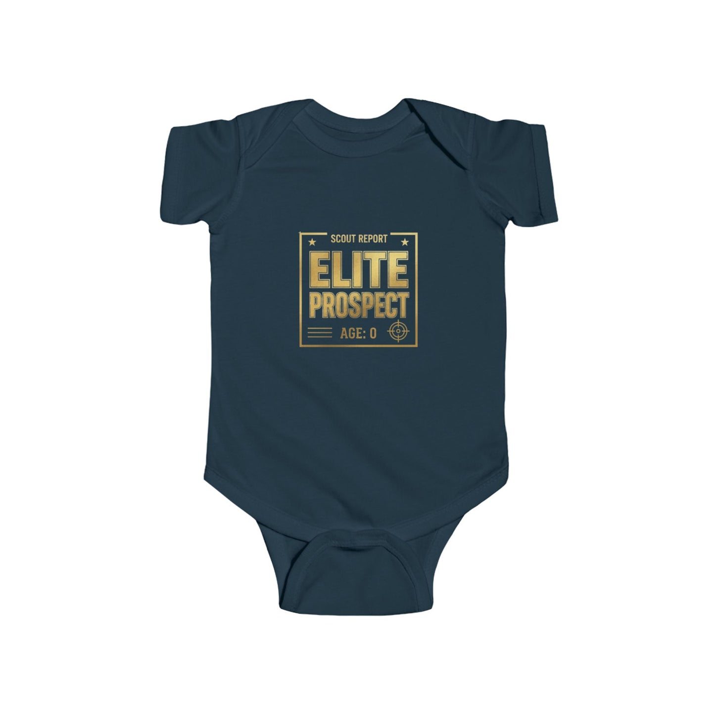 Elite Prospect Infant Bodysuit – 'Scout Report' Baby Onesie