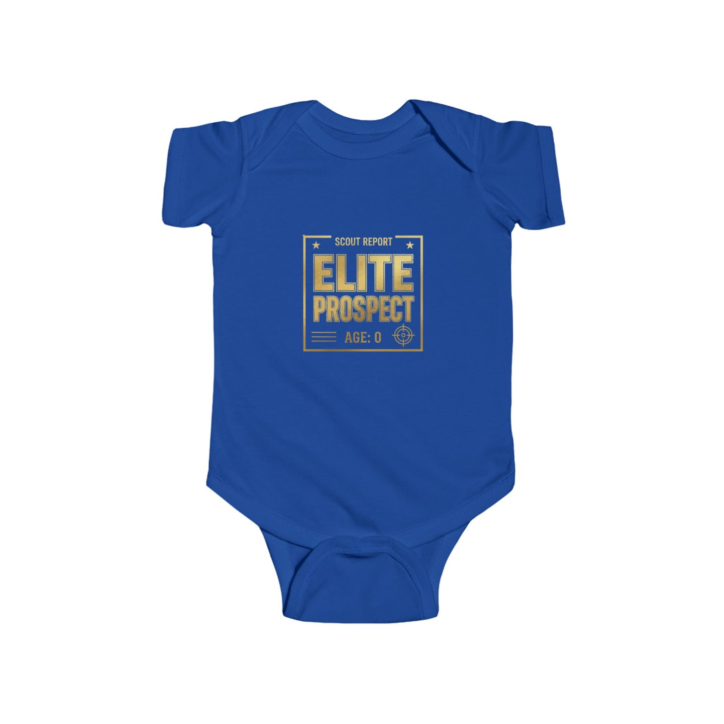 Elite Prospect Infant Bodysuit – 'Scout Report' Baby Onesie