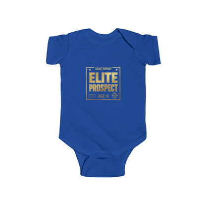 Elite Prospect Infant Bodysuit – 'Scout Report' Baby Onesie