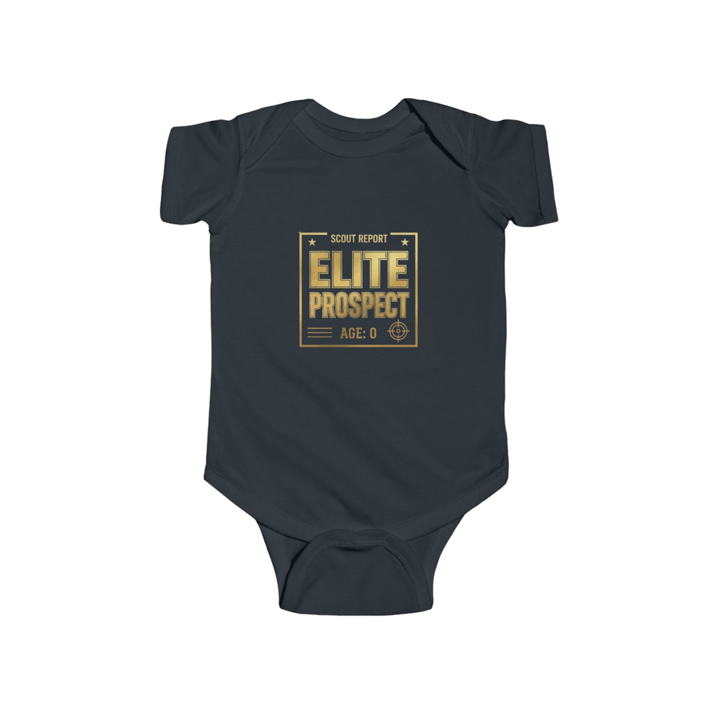 Elite Prospect Infant Bodysuit – 'Scout Report' Baby Onesie