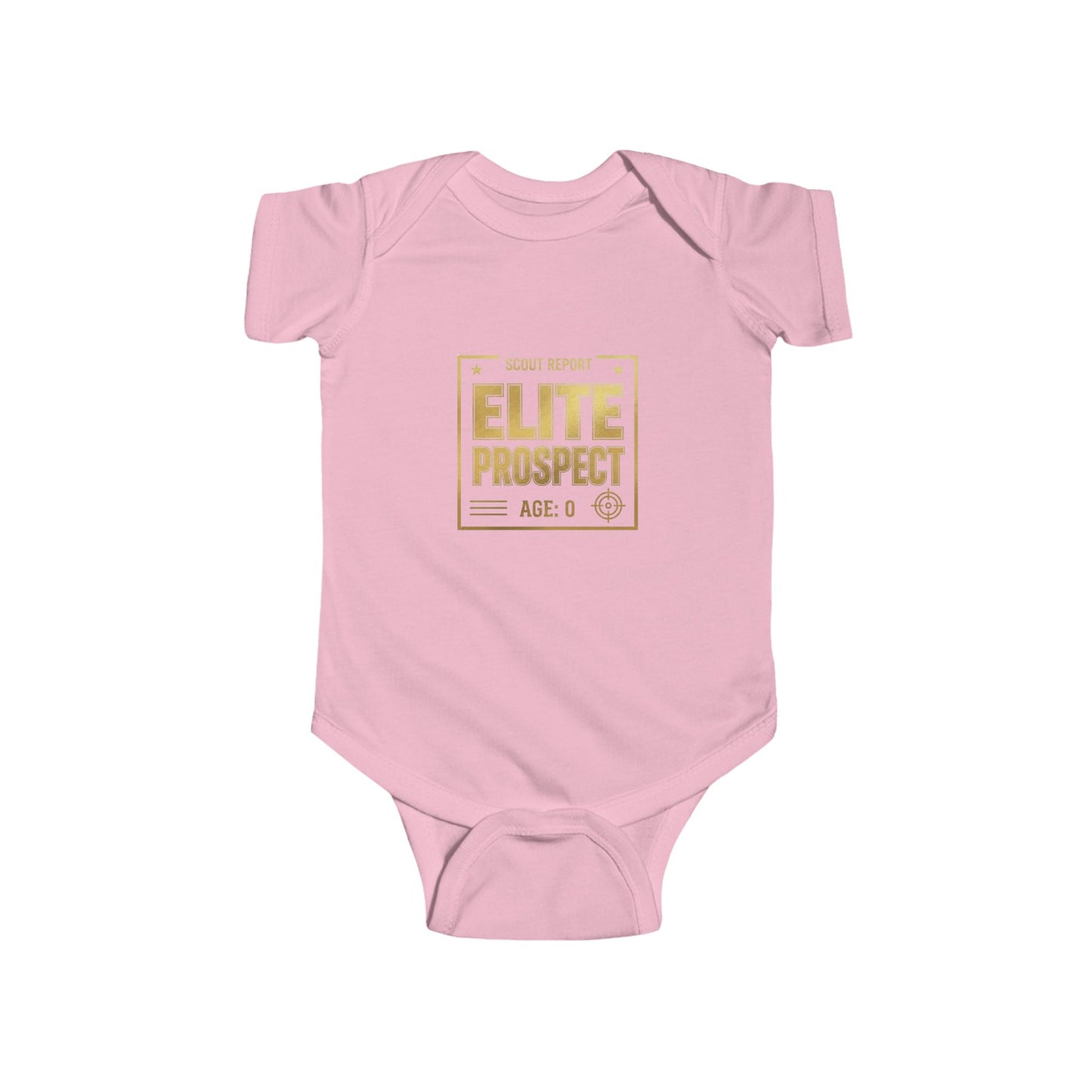 Elite Prospect Infant Bodysuit – 'Scout Report' Baby Onesie