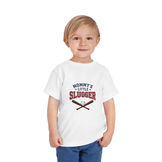 "Mommy's Little Slugger" Toddler Tee
