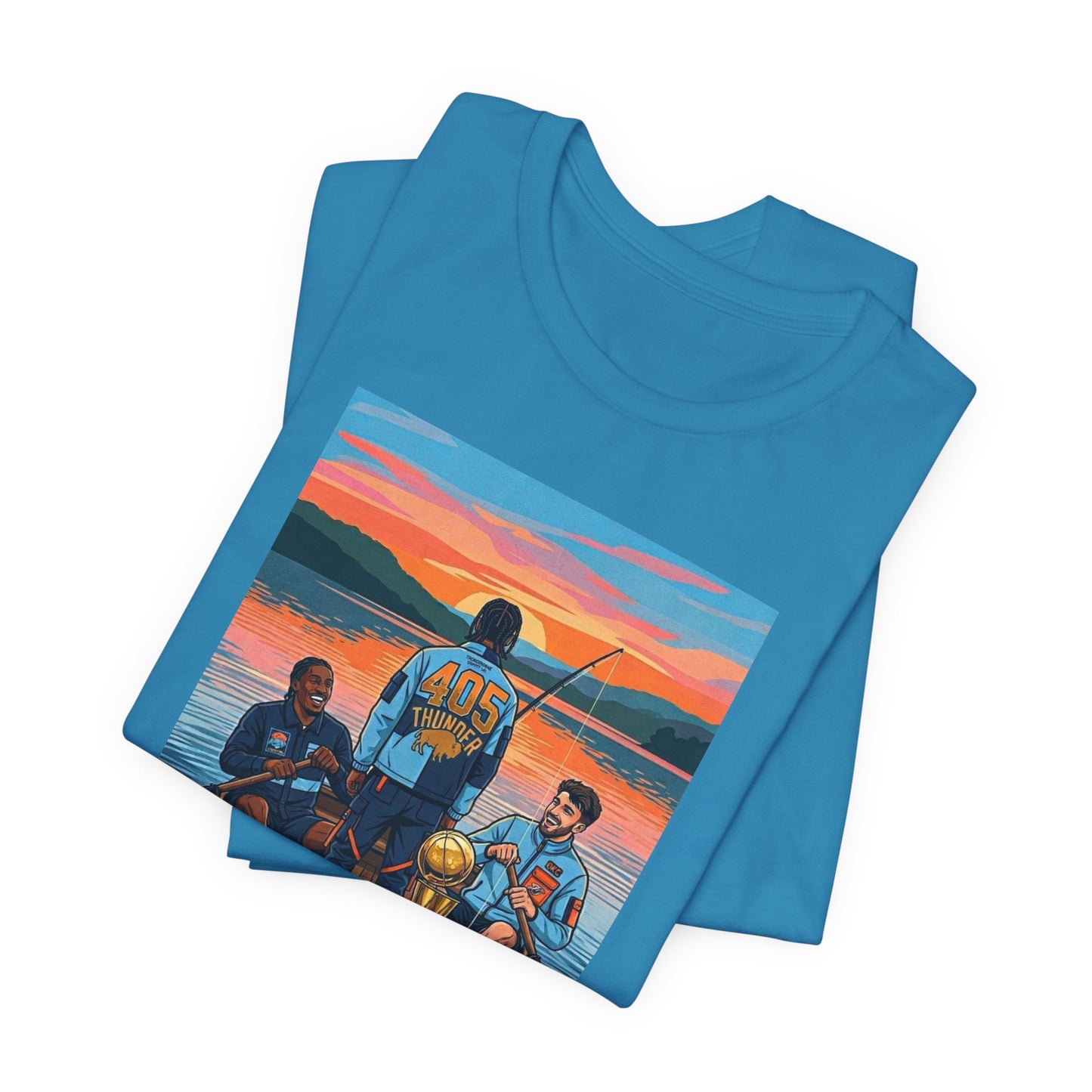 'MVP Fishing At Sunset' Tee