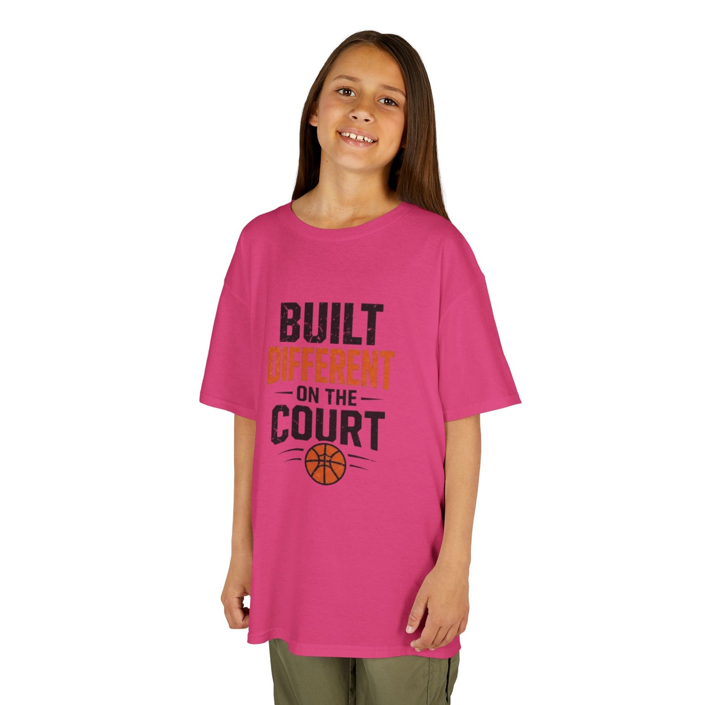 Kids "Built Different on the Court" Tee