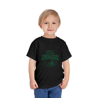"Dad's Future Linebacker" Toddler Tee