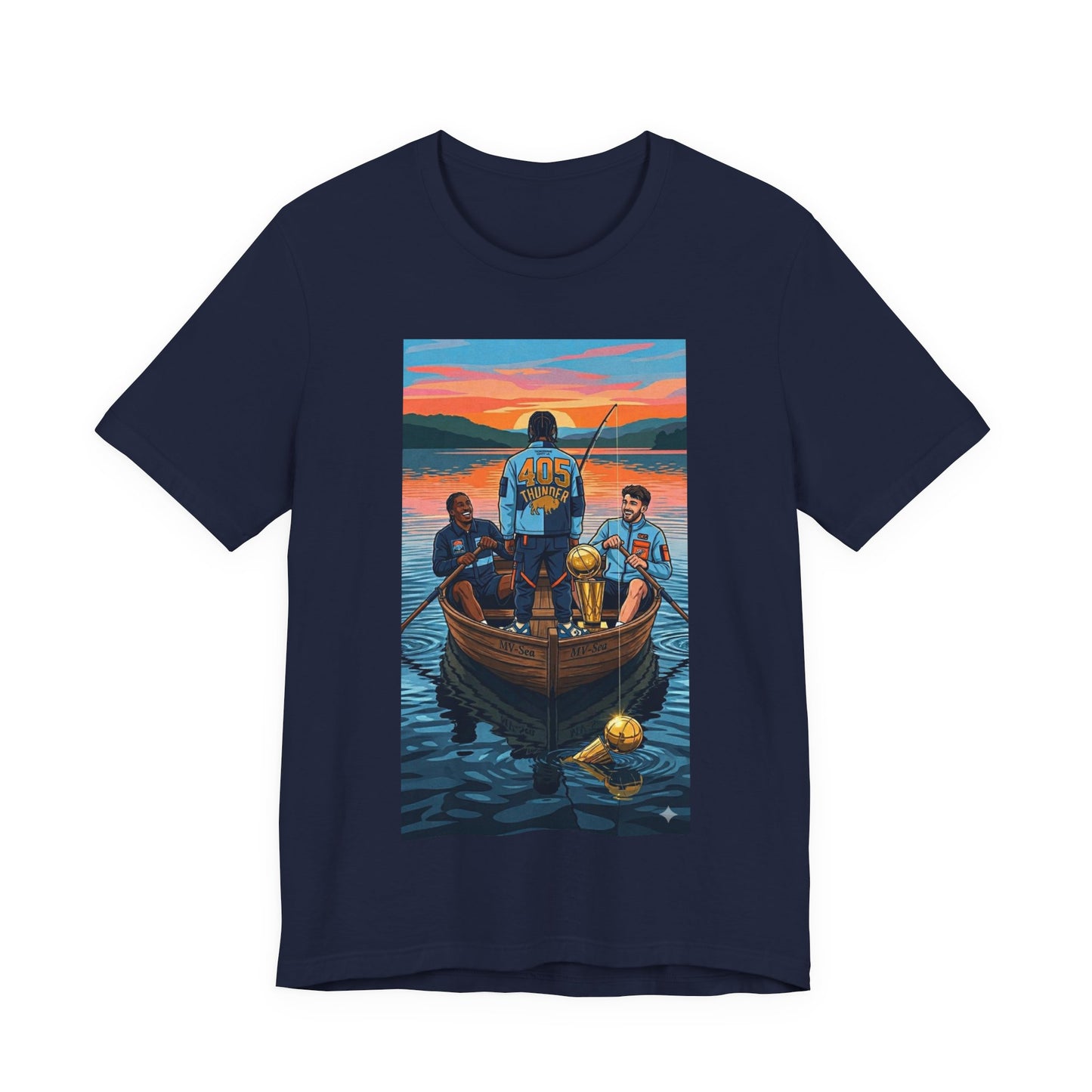 'MVP Fishing At Sunset' Tee
