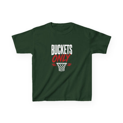 "Buckets Only" Kids Tee