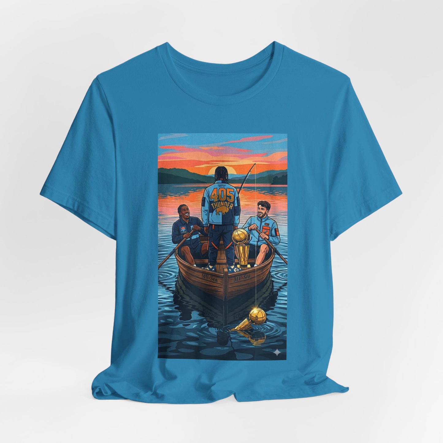 'MVP Fishing At Sunset' Tee