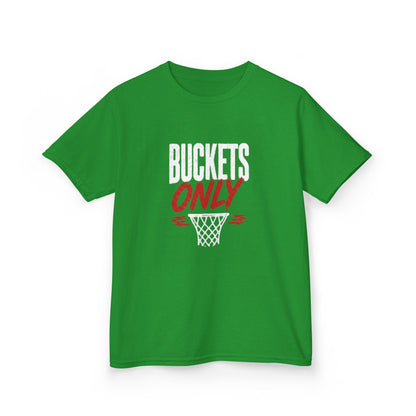 "Buckets Only" Kids Tee