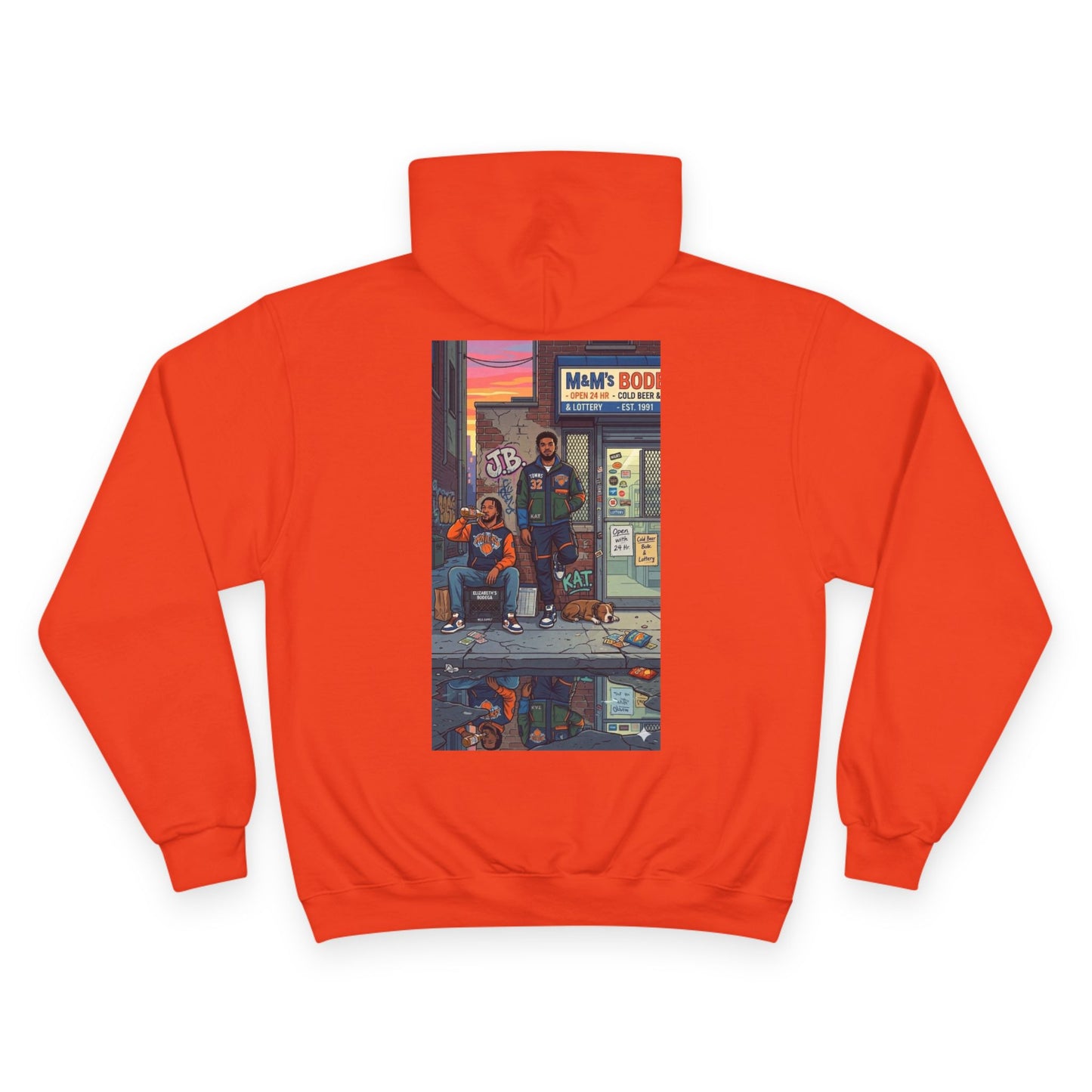 CHAMPION NYK Bodega Hoodie - "JB & Kat's"