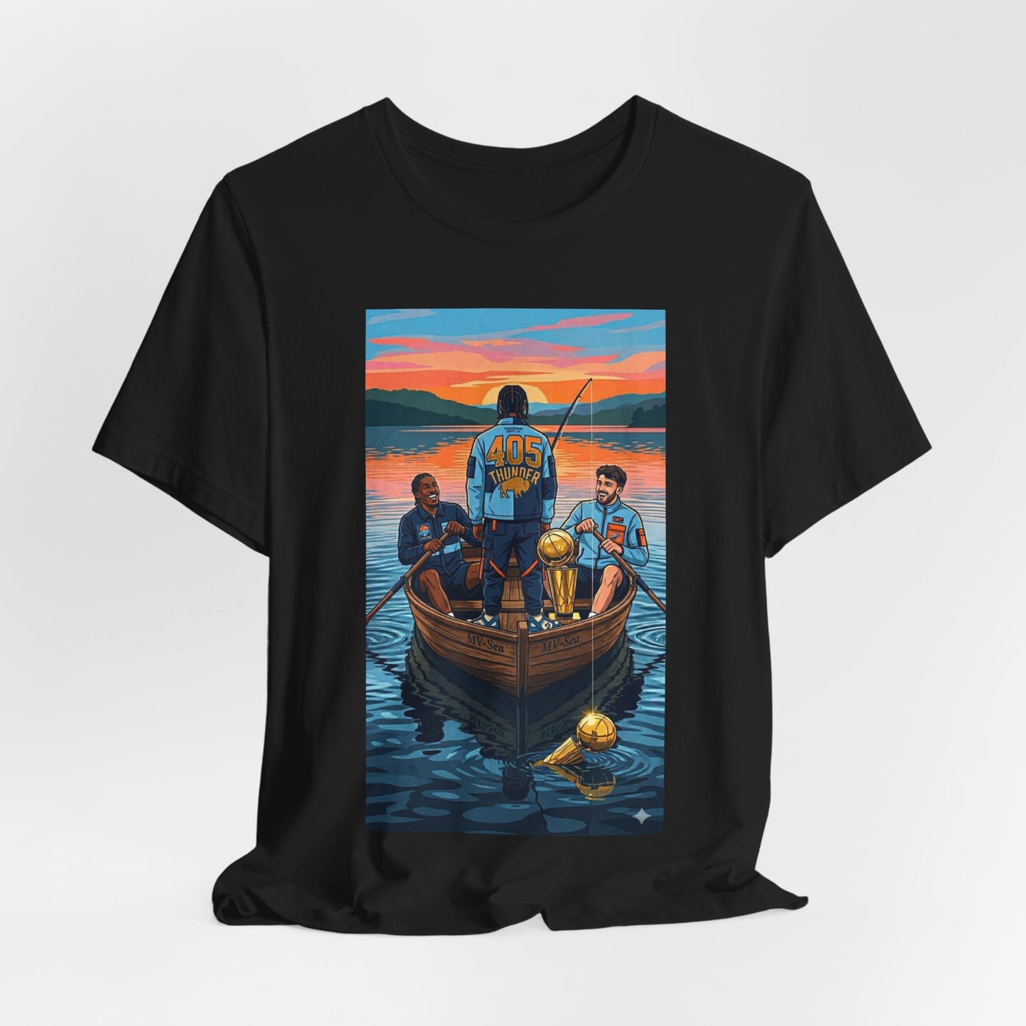 'MVP Fishing At Sunset' Tee