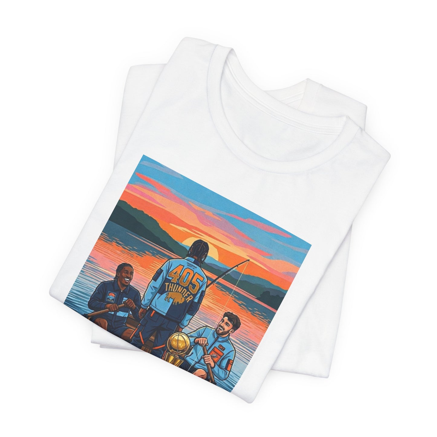'MVP Fishing At Sunset' Tee