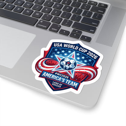 USA World Cup 2026 Soccer Sticker