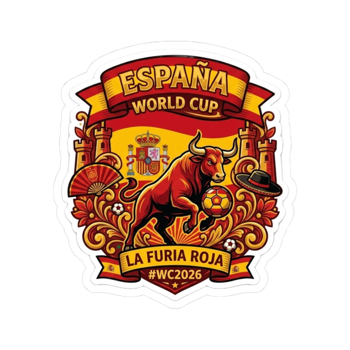 España World Cup Sticker