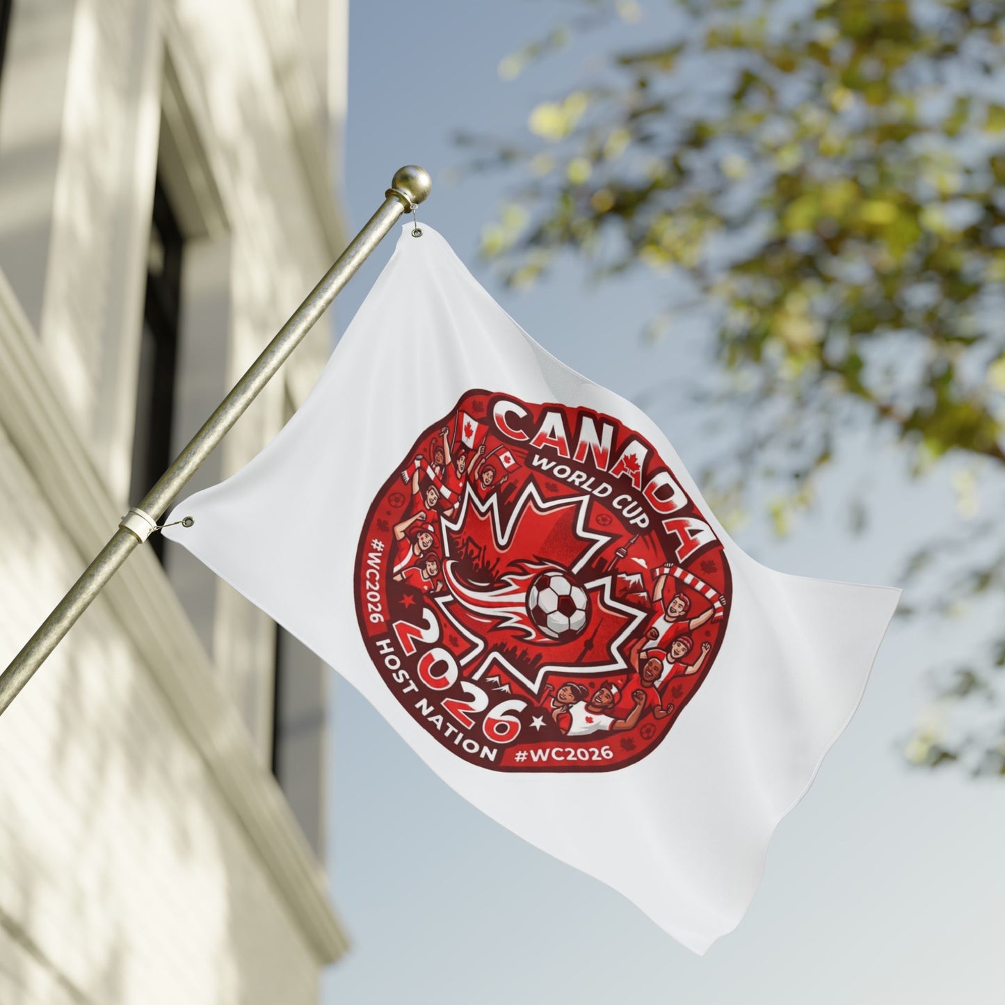 Canada 2026 World Cup Flag