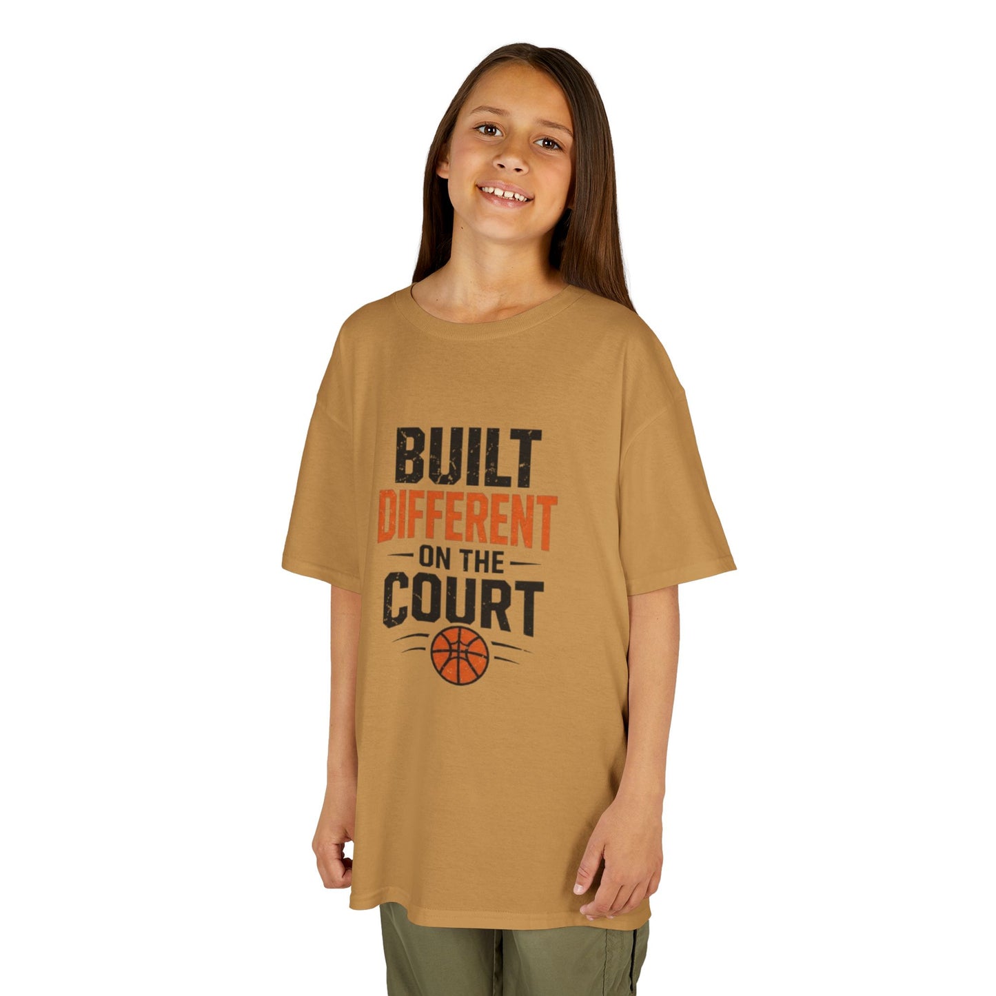 Kids "Built Different on the Court" Tee