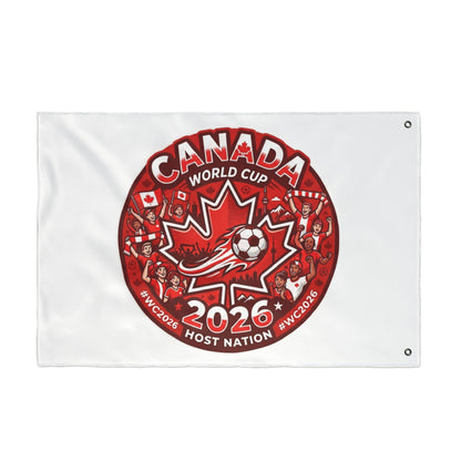 Canada 2026 World Cup Flag