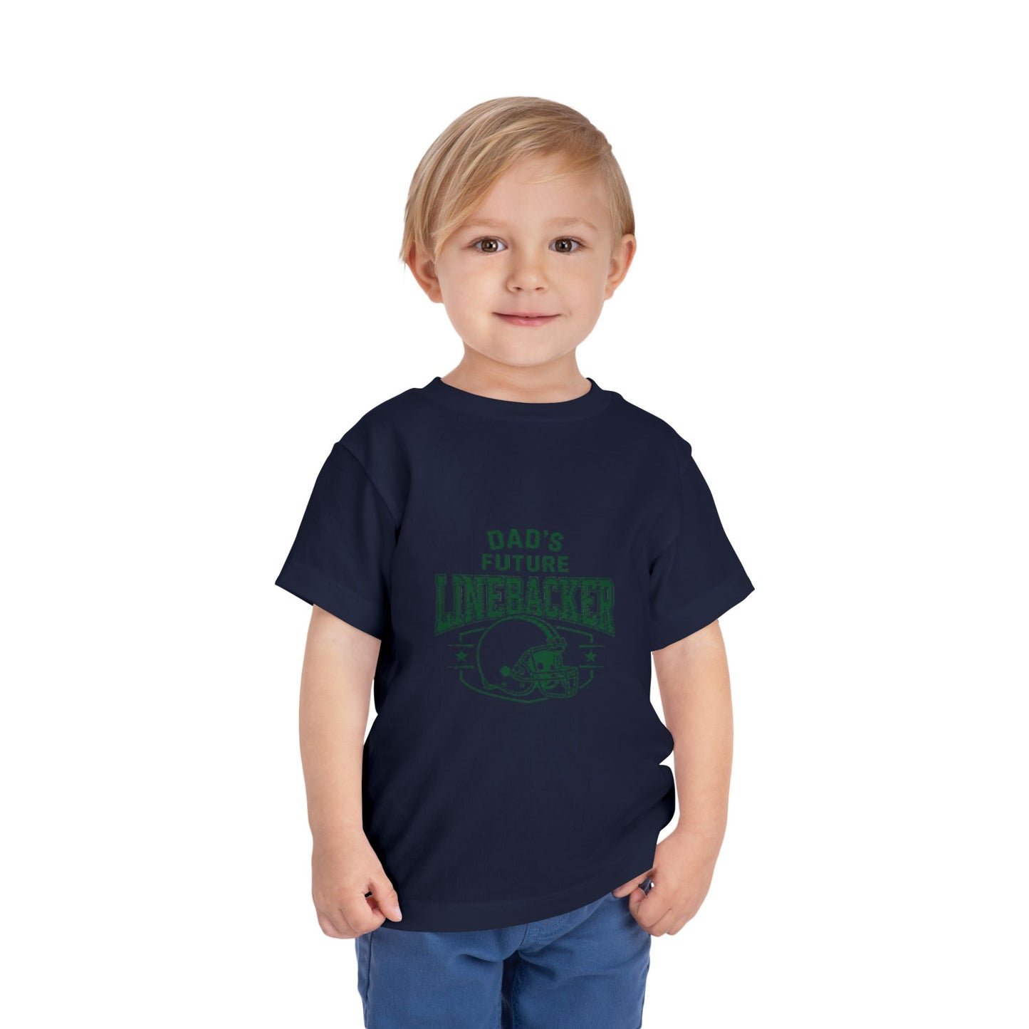 "Dad's Future Linebacker" Toddler Tee