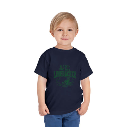 "Dad's Future Linebacker" Toddler Tee