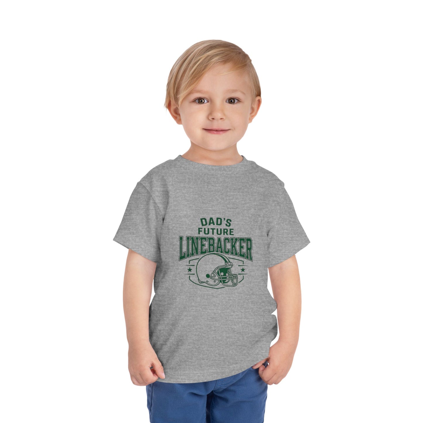 "Dad's Future Linebacker" Toddler Tee