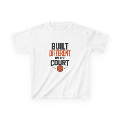 Kids "Built Different on the Court" Tee