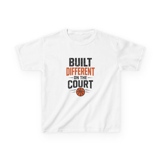 Kids "Built Different on the Court" Tee