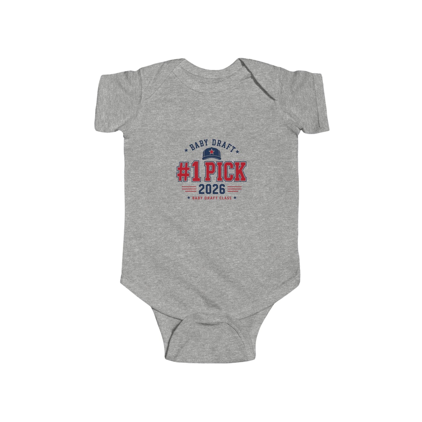 Baby #1 Pick 2026 Draft Day Onesie